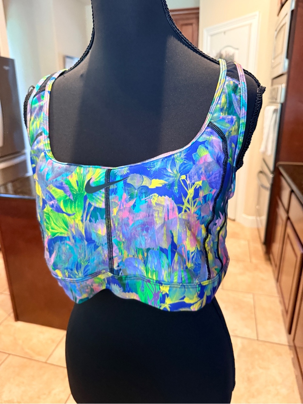 Nike Women Fusion Crossback Sports Bra Size XL